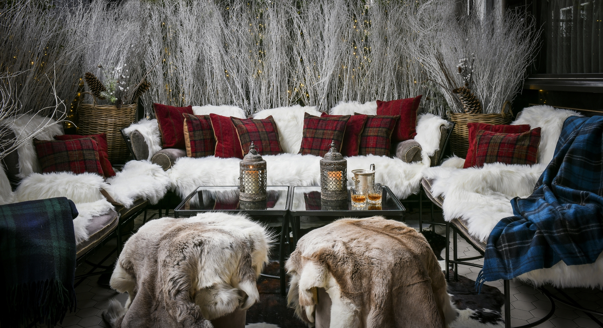 The Churchill Bar and Terrace London winter terrace 2025 Marylebone cocktail bar Festive cocktails London Christmas bars in London