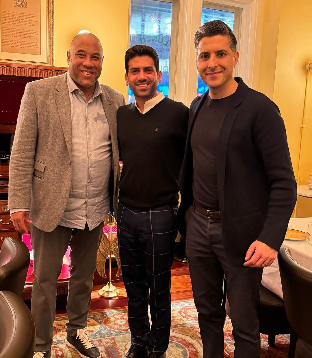 John Barnes at Colonel Saab