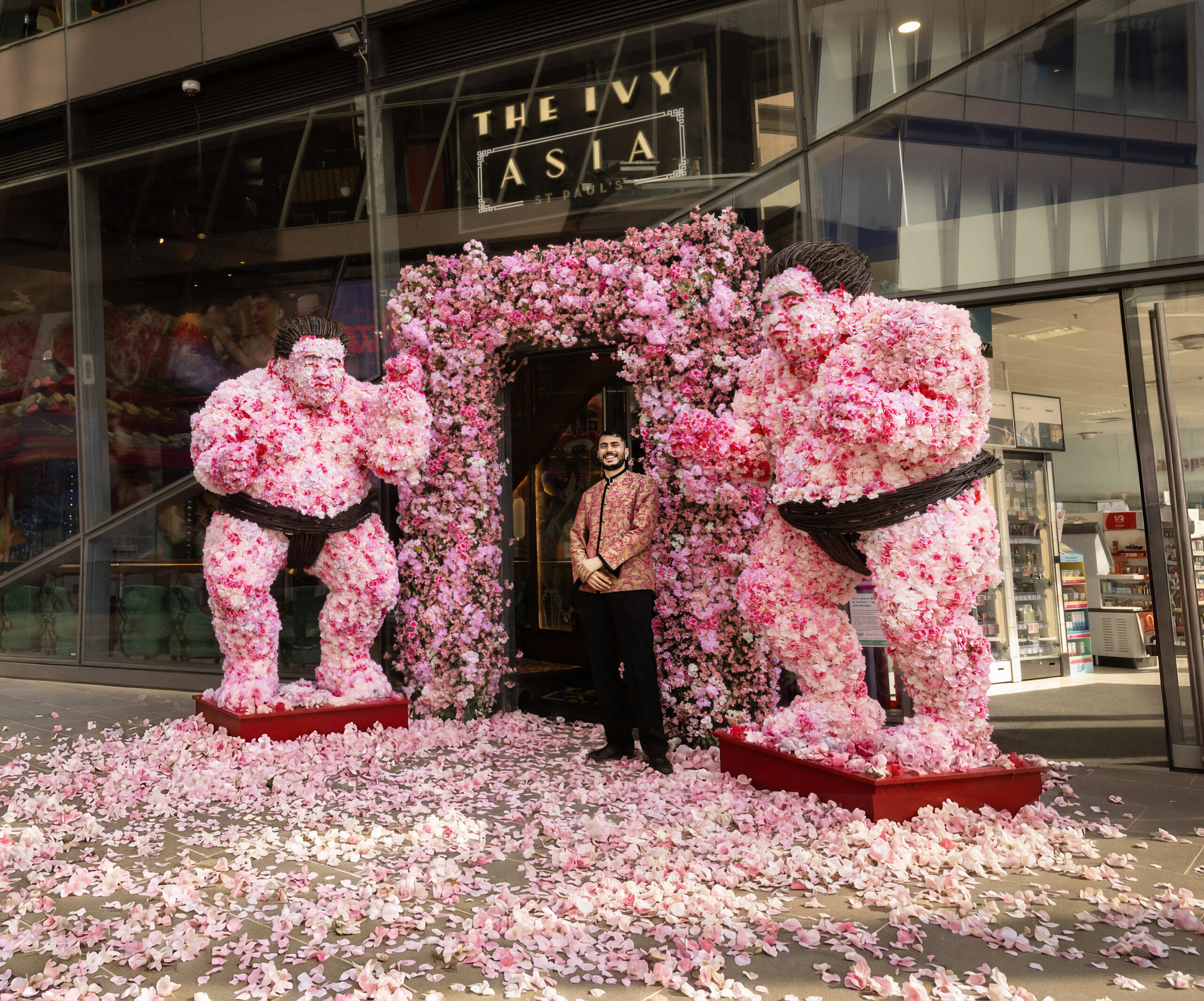 St Paul's Sakura Installation